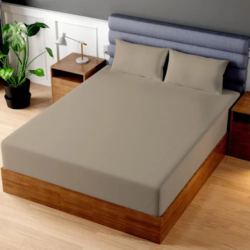 Miniatura 19 de Superity - Sábana bajera ajustable de lujo de calidad hotelera para cama Queen corta, 100% algodón, ultrasuave, amigable con la piel e Azul