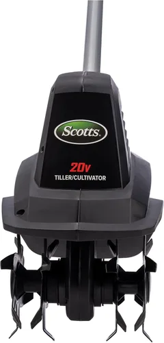 Miniatura 10 de Scotts Outdoor Power Tools TC70020S cultivador de jardín inalámbrico de 20 voltios y 7.5 pulgadas, (batería de 2 Ah y cargador rápido incluidos)