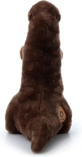 Miniatura 4 de The Petting Zoo Animal de peluche de nutria de río, regalos para niños, animales salvajes del zoológico Onez, juguete de peluche de nutria de río