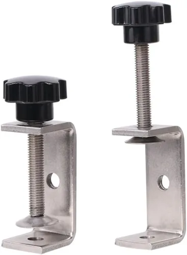 Miniatura 6 de Abrazadera en C de servicio pesado Abrazadera de tigre Abrazaderas de madera Abrazadera C de acero inoxidable para soldadura Carpenter Edificio