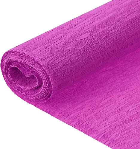 Miniatura 26 de MECCANIXITY Papel crepé, 7.9 pies de largo y 20 pulgadas de ancho, rollo de papel crepé de albaricoque para decoración de fiestas, suministros