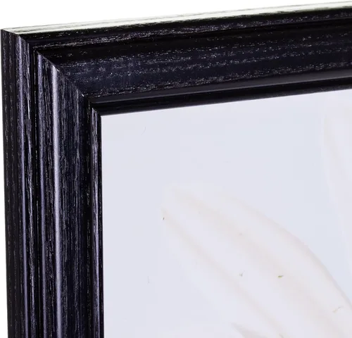Miniatura 4 de Craig Frames Wiltshire 236 - Marco de fotos de madera dura, color negro, 4 x 6 pulgadas