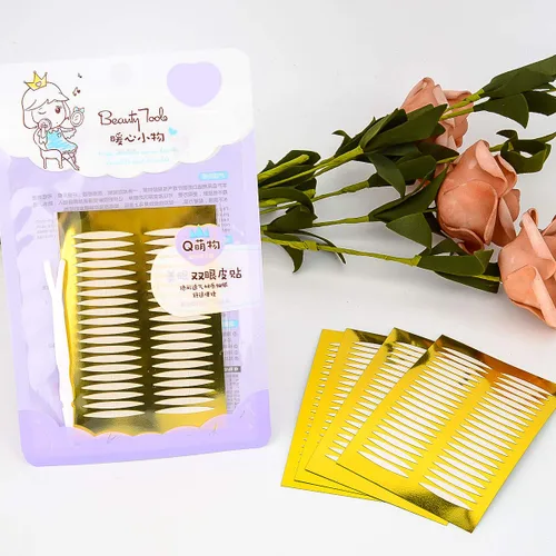Miniatura 5 de Cintas invisibles de doble párpado, uso médico, tiras adhesivas de fibra para párpados, perfectas para párpados con capucha caída, caída, desigual