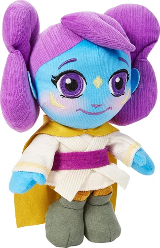 Miniatura 3 de Mattel Star Wars Young Jedi Adventures - Juguete de peluche de 8 pulgadas, muñeca suave inspirada en la serie animada
