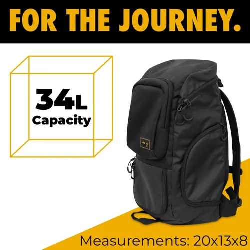 Miniatura 2 de Mochila dorada BJJ para Jiu Jitsu – Bolsa de deporte muy resistente con bolsillo impermeable de tejido de GI
