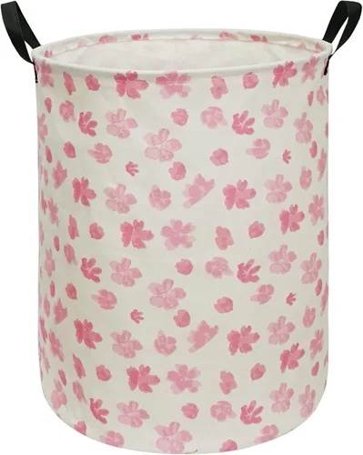 Miniatura 10 de Cesta plegable para ropa sucia para niños, cesta organizadora de almacenamiento plegable, almacenamiento de ropa de juguetes con asas para Mariposa