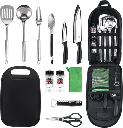 Miniatura 7 de Pak Camping utensilios de cocina, Camping Cookware, Camping Cookware, Camping utensilios de cocina, Camping utensilios de cocina, Camping utensilios