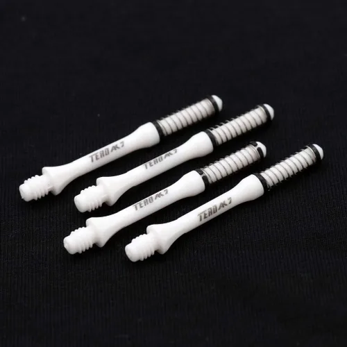 Miniatura 4 de CUESOUL TERO AK7 Slim Dart Shafts S/M/L - Muelle telescópico integrado para dardos de punta de acero y dardos de punta suave, juego de 3 piezas