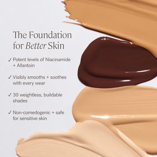 Miniatura 5 de ILIA - Base de maquillaje True Skin Serum No comedogénica, libre de crueldad animal, vegana, sensación sin peso, cobertura que se puede construir