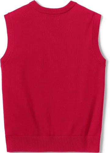 Miniatura 2 de Lands' End Uniforme escolar niños algodón modal fino calibre suéter chaleco