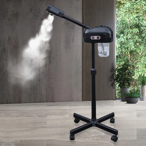 Miniatura 9 de Vaporizador facial de ozono 2 en 1 con función de niebla caliente, se puede utilizar en casa y salón de belleza, extraer puntos negros, rejuvenecer