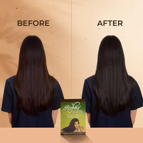 Miniatura 4 de Reshma Beauty Ayurvedic Henna Hair Color Blend – Henna & Indigo with Herbal Extracts – Natural Deep Brown/Dark Chocolate Hair Color for Gray