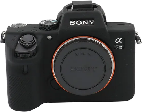Miniatura 10 de TUYUNG - Funda de silicona para A7 III, funda protectora para cámara, compatible con cámaras Sony Alpha A7 III A7M3, verde militar