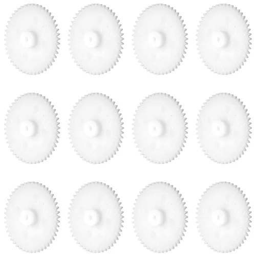 Miniatura 2 de Othmro 50pcs Engranajes de plástico 9 dientes Modelo 092A Reducción engranajes de gusano plástico para RC coche robot motor