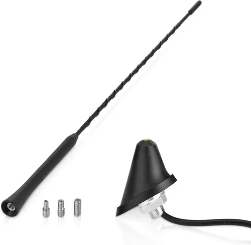 Miniatura 8 de Eightwood Reemplazo de Antena de Coche de 16 pulgadas (Solo para Montaje en Techo), Antena Universal AM FM para Montaje en Techo de Radio de Coche