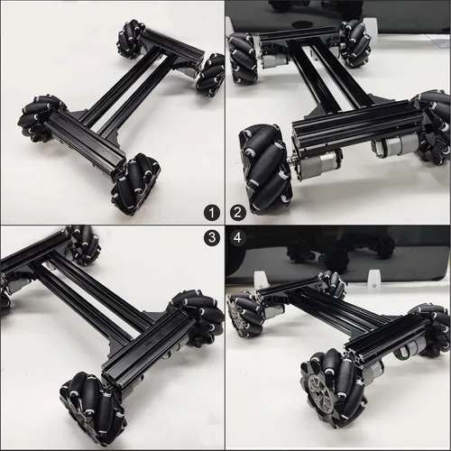 Miniatura 6 de SmaringRobot Kit de chasis de coche robot de metal
