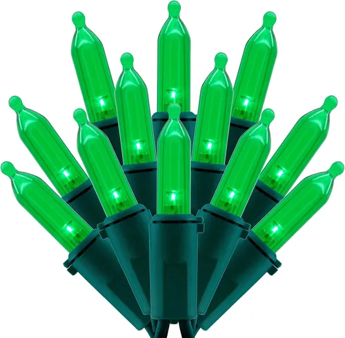 Miniatura 18 de 200 unidades de luces de Navidad LED de color blanco cálido, 66 pies de alambre blanco con certificación UL, juego de luces de cadena de calidad