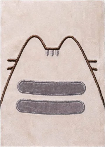 Miniatura 2 de Grupo Erik Pusheen - Cuaderno de felpa Cuadernos de tapa dura Cuaderno A5 Lindos cuadernos 160 páginas punteadas