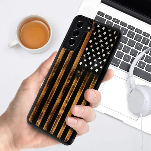 Miniatura 5 de DJSOK Funda para Samsung Galaxy S22 Ultra, diseño de patrón de lujo, a prueba de golpes, resistente, fundas para hombre y mujer, diseño clásico