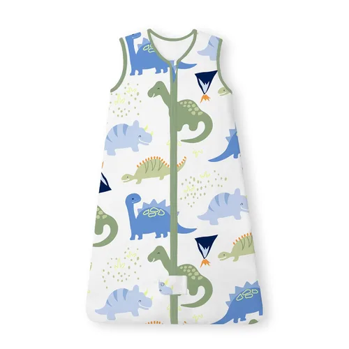 Miniatura 50 de TotAha Saco de dormir para bebés de 6 a 12 meses, paquete de 3, saco de dormir transpirable para bebé, niña, niño, manta usable con cremallera Azul