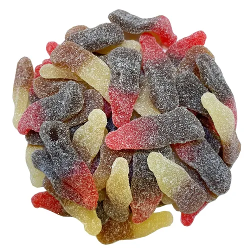 Miniatura 11 de Smarty Stop Sour Cola Bottle Gummy Candy (1 libra (paquete de 1), goma de mascar grande