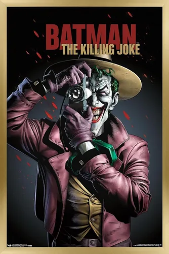 Miniatura 14 de Trends International DC Comics Movie - Póster de pared de arte clave, 14.725 x 22.375 pulgadas, versión enmarcada de madera de granero