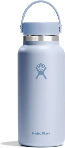 Miniatura 26 de Hydro Flask - Botella de agua de acero inoxidable aislada - Boca ancha con tapa flexible, sin derrame, a prueba de fugas y recargable de 40 oz Negro