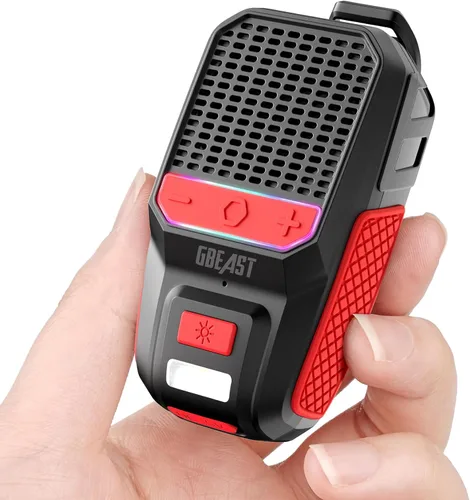 Miniatura 10 de GBEAST Altavoz Bluetooth Portátil Vestible Actualizado 2026, Mini Altavoces Portátiles con Clip, Tiempo de Reproducción Todo el Día, Impermeable