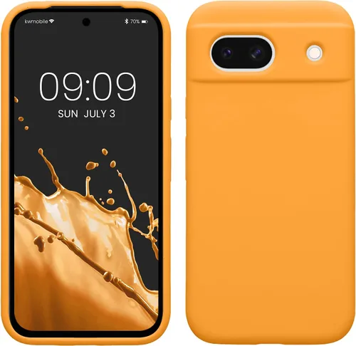 Miniatura 377 de kwmobile Funda Compatible con Google Pixel 6 Pro - Funda de Teléfono de Silicona TPU con Acabado Suave - Azul Caribe