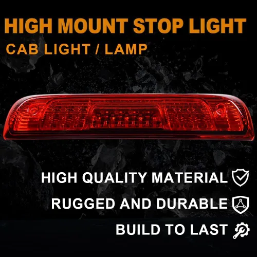 Miniatura 5 de PIT66 3ª Luz de Freno LED, Compatible con Chevy Silverado 2014-2018/Compatible con GMC Sierra 1500 2500HD 3500HD 2014-2018 Luz de Parada Trasera