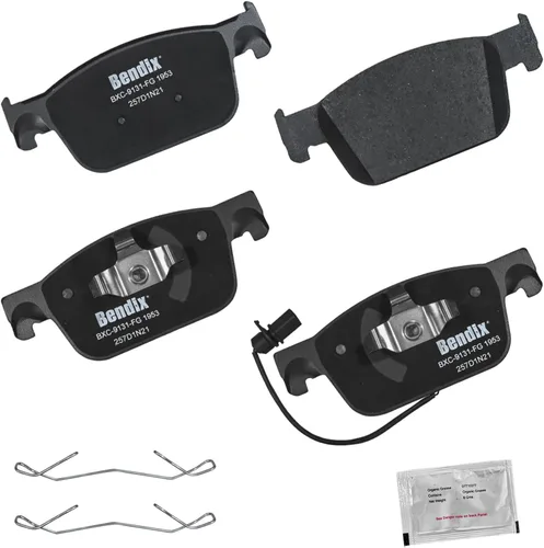 Miniatura 57 de Pastillas de freno delanteras cerámicas Bendix Priority1 CFC2302 para Hyundai Elantra 2021, Sonata 2022-2020, Kia K5 2023-2021