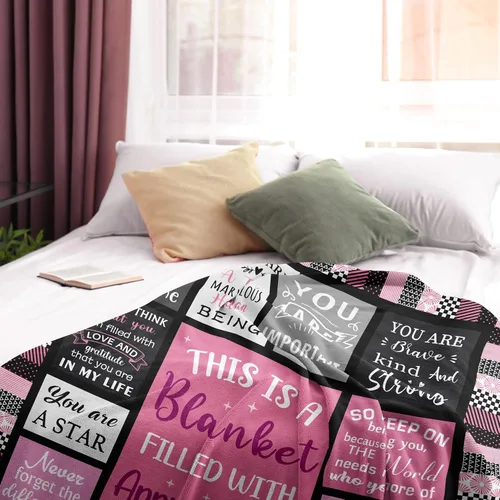 Miniatura 3 de Regalos de Navidad de Agradecimiento para Mujeres Manta 60"x50", Regalos de Agradecimiento para Compañeros de Trabajo, Regalo de Agradecimiento