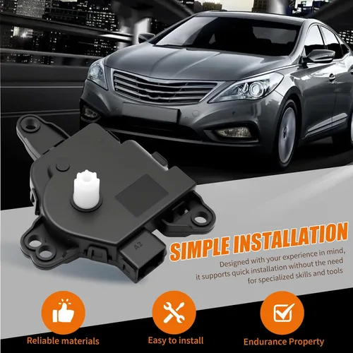 Miniatura 7 de 97157-3SAA0 604-327 Actuador de puerta de mezcla de calentador HVAC, repuesto para Hyundai Azera Elantra Sonata 2011-2017, repuesto para Kia Cadenza