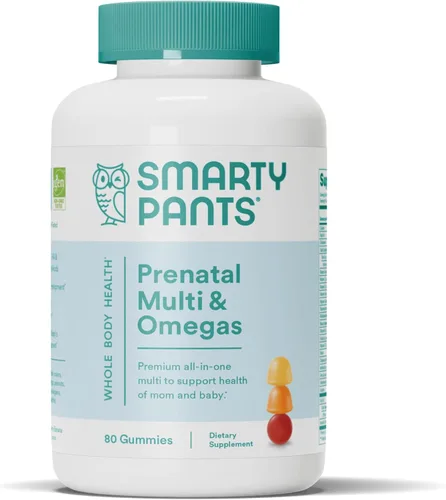 Miniatura 12 de SmartyPants Gomitas multivitamínicas prenatales - Fórmula mejorada: Omega 3 (DHA/EPA), metilfolato, biotina, vitamina D3, C, vitamina B12, B6