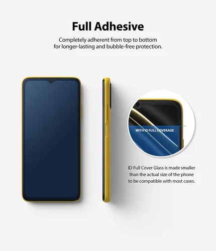 Miniatura 3 de Ringke Protector de pantalla invisible diseñado para Xiaomi Poco M3 Protector de pantalla Ultimate Clear Shield, calidad de alta definición (HD)