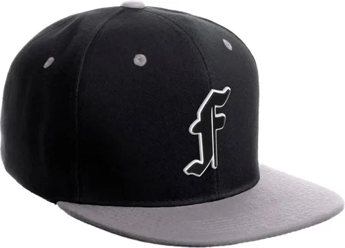 Miniatura 1424 de Daxton Gorra clásica con visera de billete plano con letras del alfabeto inglés antiguo de la A a la Z
