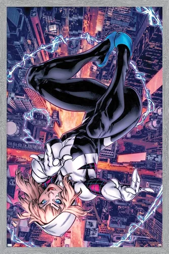 Miniatura 11 de Trends International Póster de pared de Marvel Comics Ghost Spider #1, 14.725 x 22.375 pulgadas, versión premium sin marco