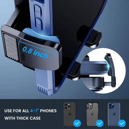 Miniatura 6 de Soporte de teléfono para coche, soporte de teléfono celular manos libres, soporte para ventilación de automóvil, soporte para automóvil, compatible
