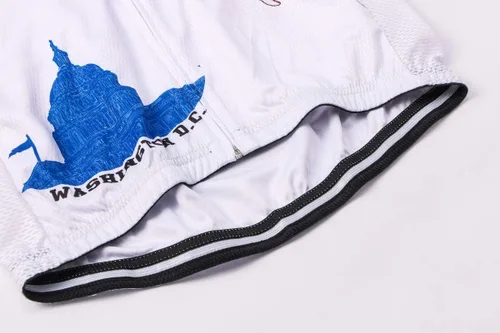 Miniatura 191 de Nuevo Pro cremallera completa hombres ciclismo Jersey manga corta Riding Shirt USA