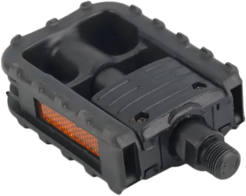 Miniatura 8 de 2 pedales de montaña plegables universales con plataforma plana, diseño de plástico para bicicletas de adultos, ligeros y fáciles de usar