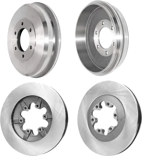 Miniatura 20 de Detroit Axle - Rotores de freno delanteros para Honda Accord Civic Element Fit Insight CSX ILX Rotores de freno de disco Reemplazo de rotores