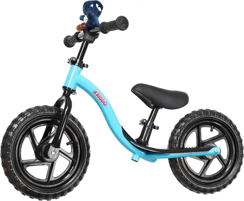 KRIDDO Bicicleta de Equilibrio para Niños Pequeños de 2 Años, Edad de 24 Meses a 5 Años, Bicicleta de Empuje Interactiva de Aprendizaje Temprano con