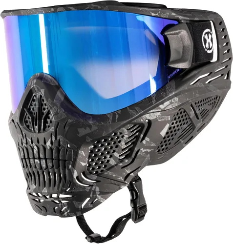 Miniatura 24 de HK Army HSTL - Máscara de Paintball/Airsoft con diseño de calavera Negro