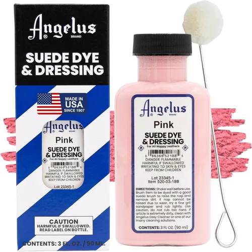 Miniatura 15 de Angelus Tinte para Gamuza - Beige - 3 oz Tinte Líquido Premium para Gamuza, Nubuck y Cuero Napa