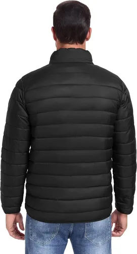 Miniatura 2 de Abrigos de invierno para hombre, térmicos, ligeros, acolchados, impermeables, cálidos, con bolsillos con cremallera