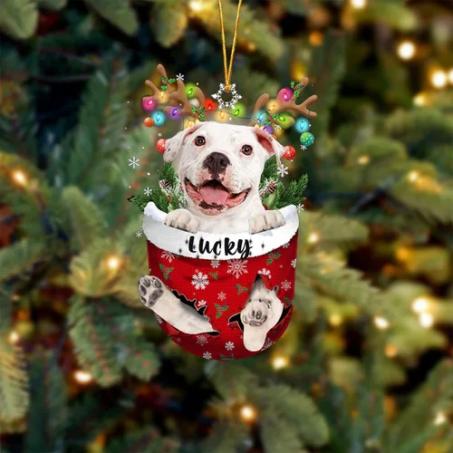 Miniatura 88 de Adorno de Navidad personalizado para perro Airedale Terrier en bolsillo de nieve, adorno para árbol de Navidad, idea de regalo para amantes
