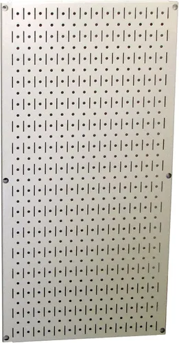 30-3216 Panel de junta para herramientas Wall Control, panel perforado de metal galvanizado, de 32" x 16", 30-P-3216 BE