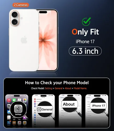 Miniatura 562 de FNTCASE Funda para iPhone 13 Pro-Max: Fundas magnéticas transparentes compatibles con Magsafe Slim anti amarillamiento protección contra caídas