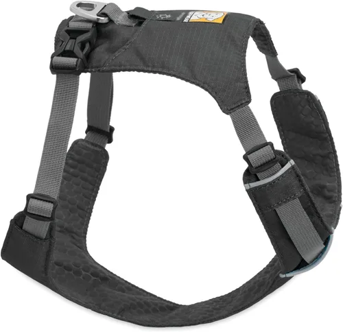 Miniatura 14 de Ruffwear, Hi & Light, Arnés ligero para perro de uso diario, correr en senderos, caminar, senderismo, uso todo el día, rosa alpenglow, XXXS