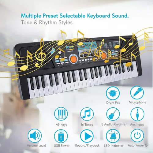 Miniatura 4 de Teclado o piano digital para niños